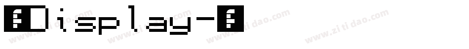 りょう Display字体转换